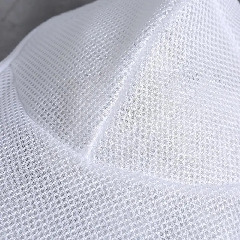 Washing Machine Hat Wash Protector Cap Cleaner Laundry Bag Small Clothes Wash Bag Anti-Deformation Mesh Organizer Zip Bags 4