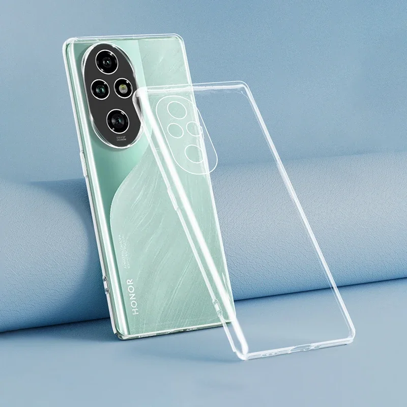 Sleek Ultra Thin Transparent TPU Phone Case - High-Quality Soft Protective Back Cover