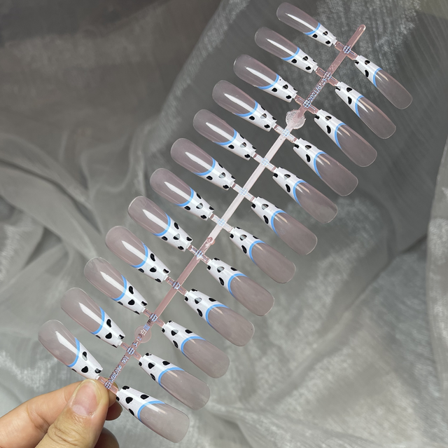 Matte Super Long Coffin False Nail Artificial Fingernails Fake Nails Nail Beauty Finger Manicure Free Shipping Items