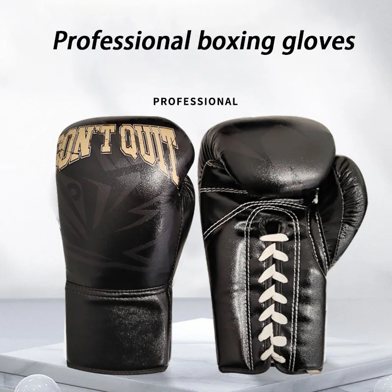 

Professional Boxing Gloves, High-end PU Material, Adult And Children's Sanda Boxing Gloves