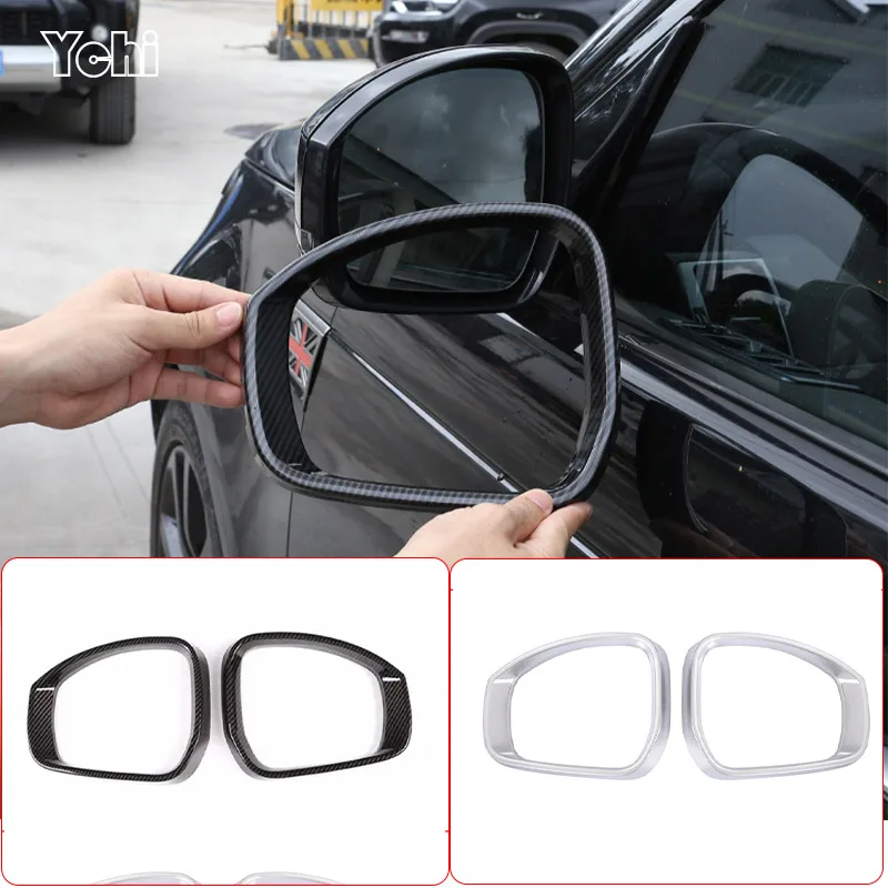 

For Land Rover Discovery 4/5 For RR Sport Vogue ABS Carbon Fiber Car Exterior Side Rearview Mirror Frame Trim Car Accessories