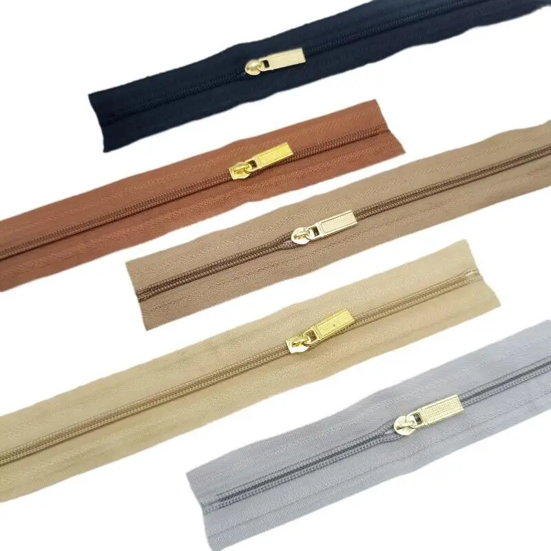 5/10pcs 나일론 지퍼 20cm 오픈형 지퍼 (가방, 주머니, 의류 장식, 지퍼 수리 키트, DIY 바느질 액세서리용)