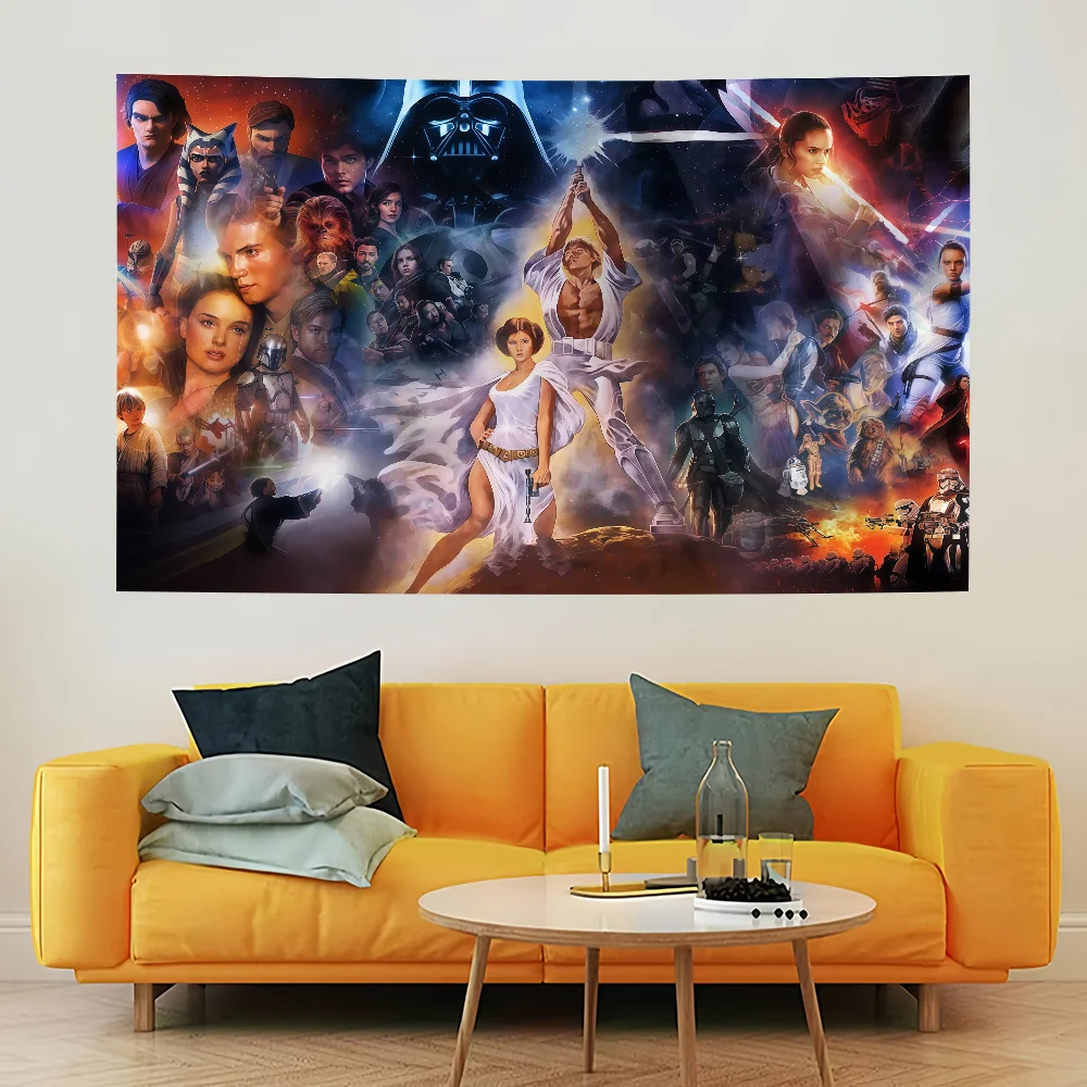 S-StarS Durable Outdoor/Indoor Festive Banner - Classic Design Flag for Patio, Wall, or Room Decor
