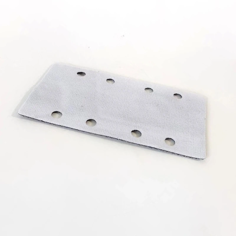 ATPRO 95x180mm 직사각형 드라이 그라인더 소프트 패드 사각형 연삭기 베이스 보호 패드 사포 버퍼 패드