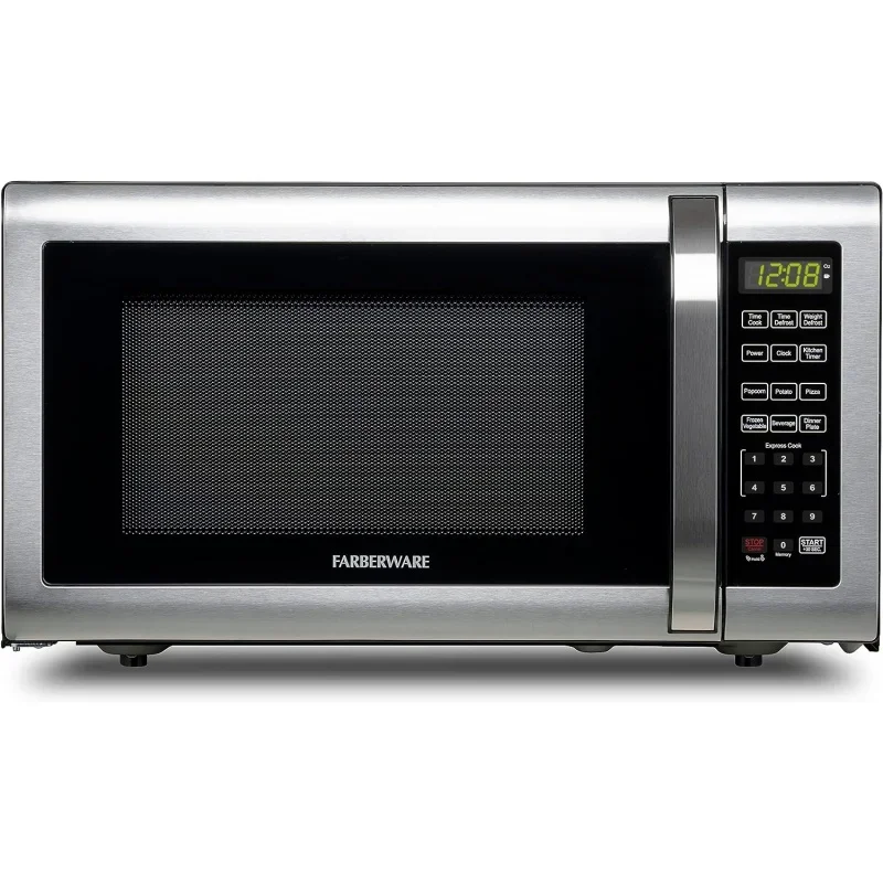 

Farberware Countertop Microwave 1100 Watts, 1.6 Cu. Ft. - Microwave Oven With LED Lighting and Child Lock - Perfect for Apartmen