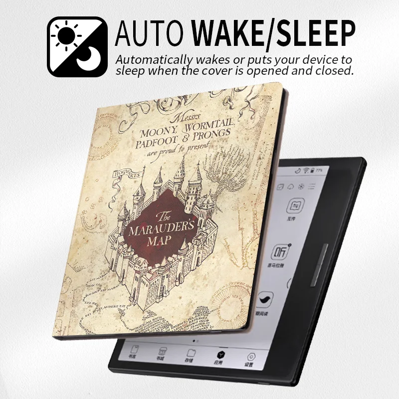 Ultra-Thin Magnetic Case with Auto Wake Up Function