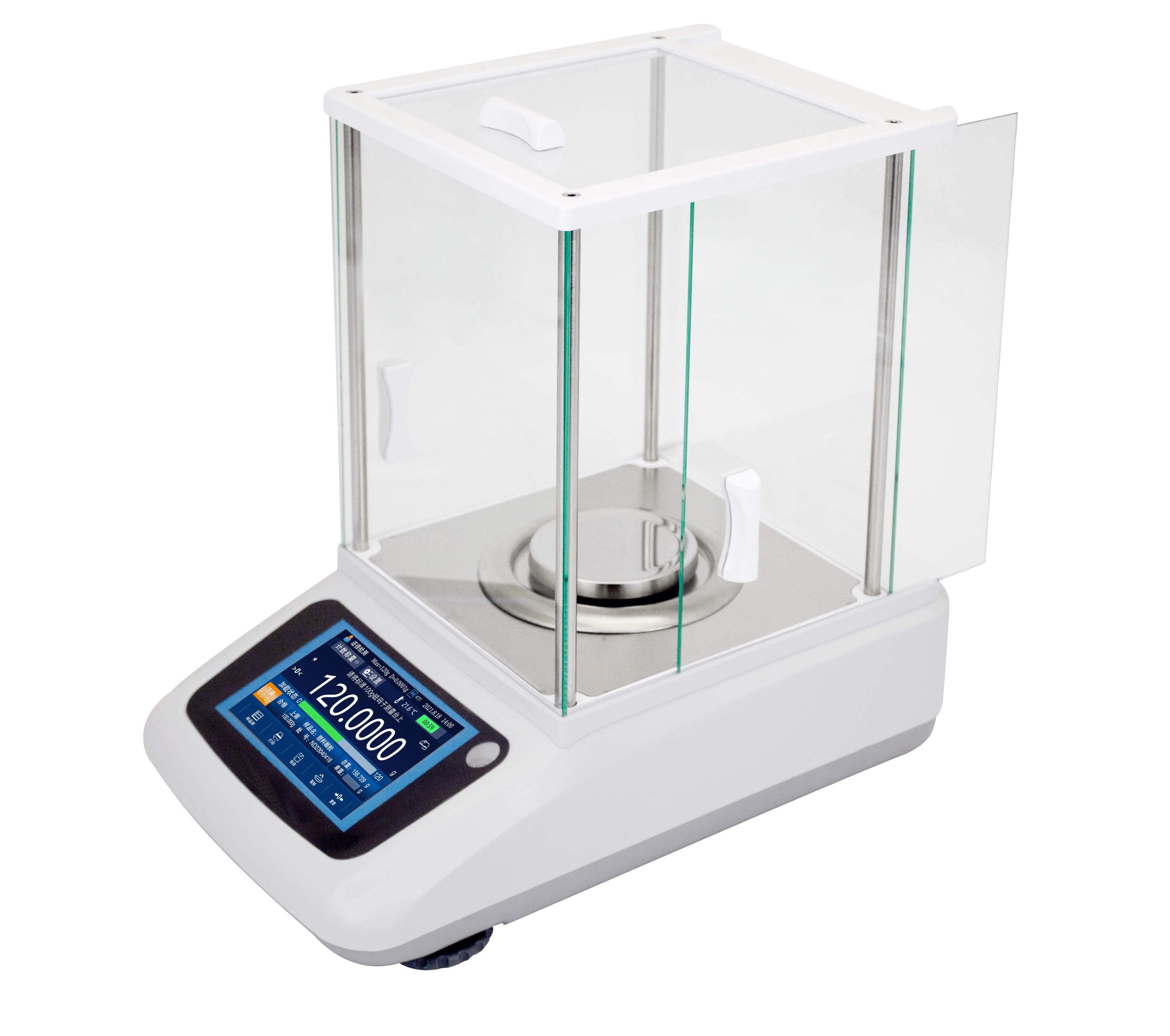 Analytical Balance High Precision touch screen 0.001g,1mg Accuracy Digital Electronic Lab Scale Round Tray 200g/300g