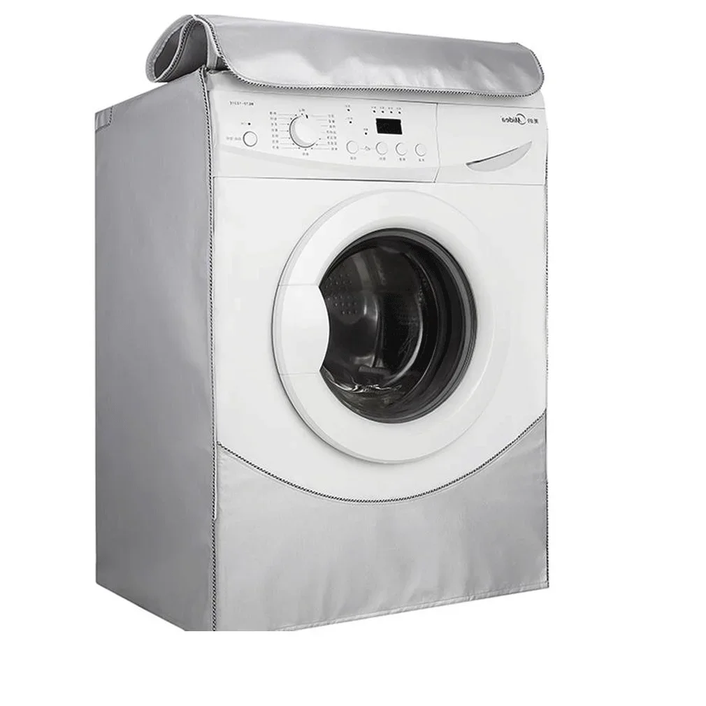 Sunscreen Dust Proof Cover Washing Machine Cover Waterproof Case Washing Machine Protective Dust Front Load Wash Dryer S-L washing machine cover dryer cover