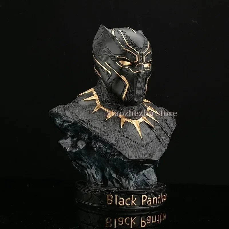 marvel-hero-action-figure-iron-man-black-panther-busto-resina-estatua-modelo-de-colecao-decoracao-para-casa-escultura-brinquedos-para-criancas