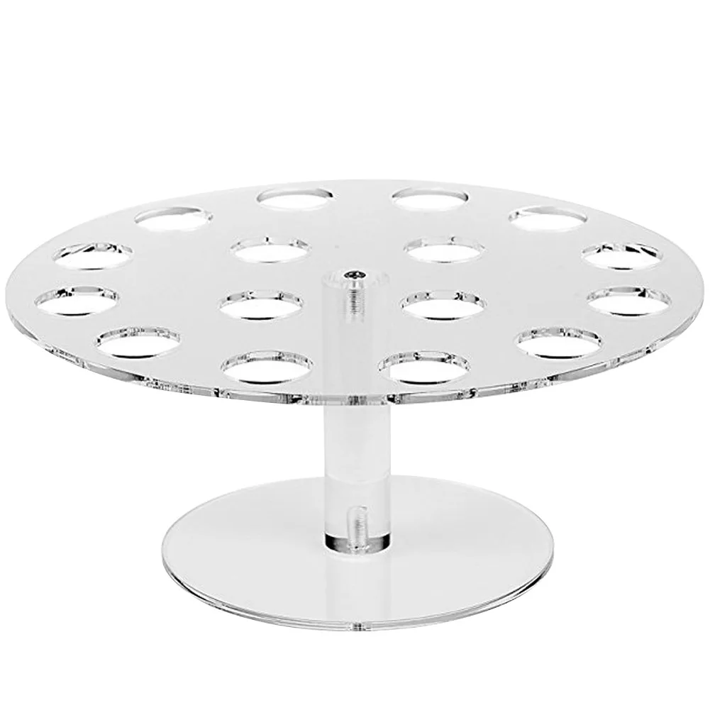 8/16 Holes Acrylic Ice Cream Stand Cake Cone Stand Holder Wedding et Food & Bar Display Baking Kitchen Tools