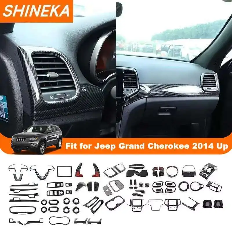 Jeep グランドチェロキー　カーボン調インテリア Jeep グランドチェロキー カーボン調インテリア