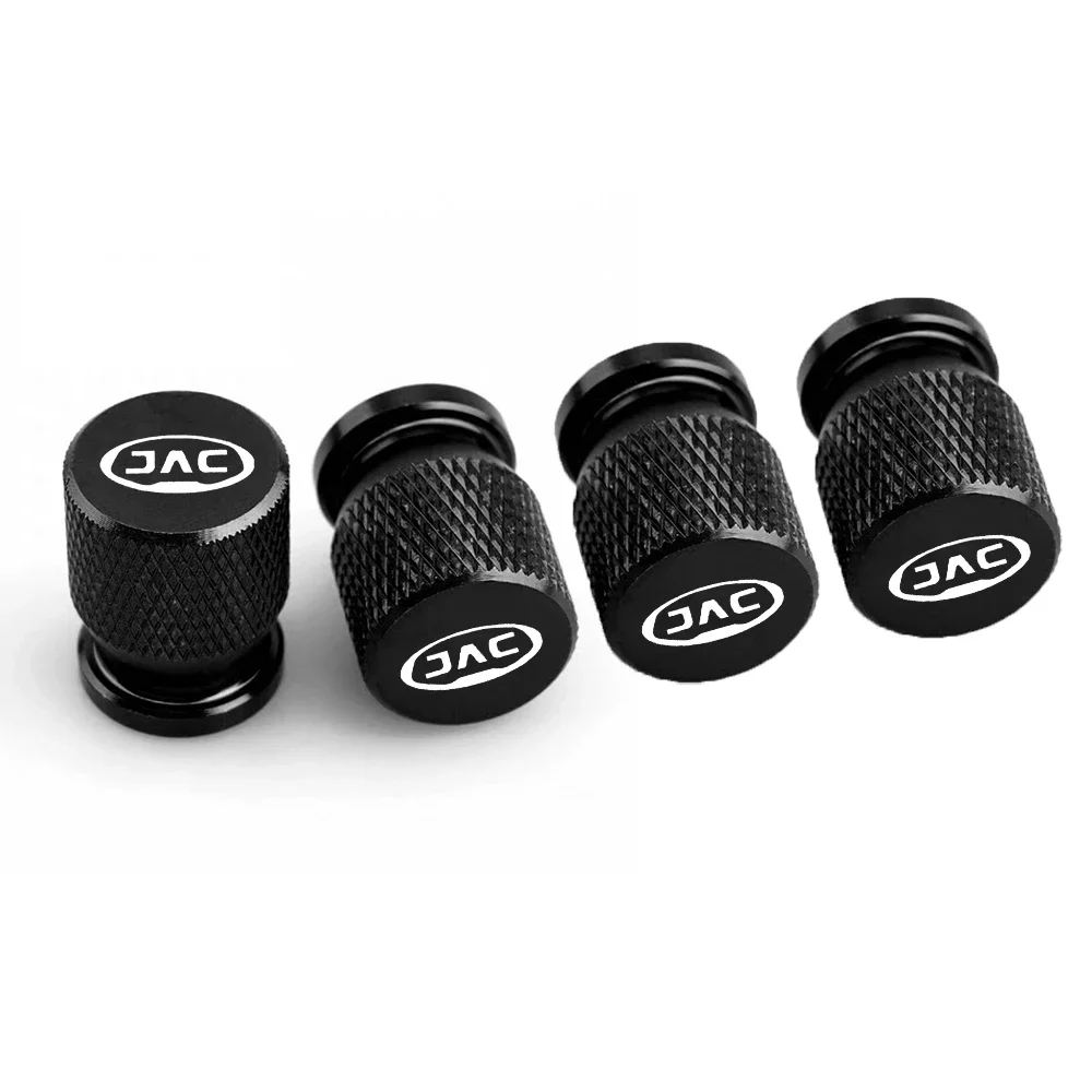 Premium Car Tire Valve Stem Dust Cap Covers - Set of 4