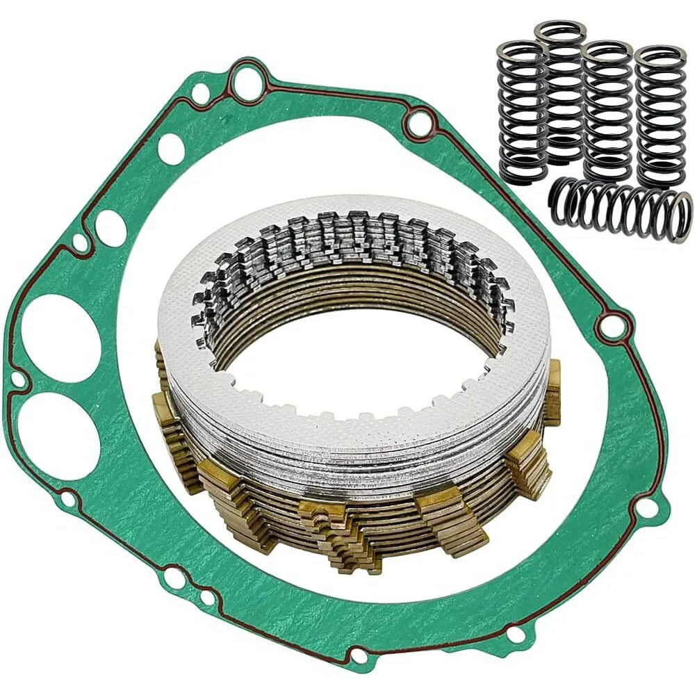 For Suzuki GSXR1000 2007 2008  Clutch Kit Heavy Duty Springs & Cover Gaskets for suzuki swift 2007 2016 refit accelerator oil footrest pedals plate clutch throttle brake treadle car styling