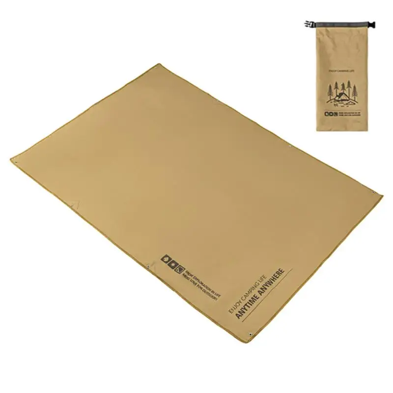 

Camping Floor Mat Waterproof Tent Carpet Mat Protective Waterproof Liner Keeps You Warm & Dry Tent Footprint With Storage Bag