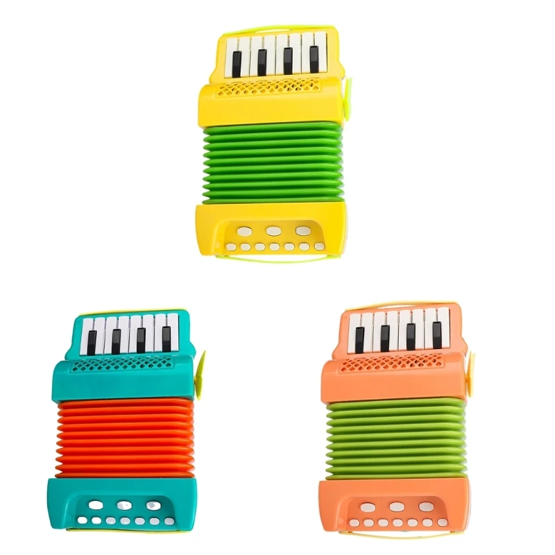 

Funny Musical Toy for Baby Touch and Feel Kids Accordion with 10 Keys 1560