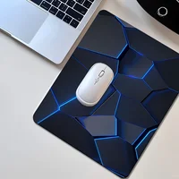 Line Geometry RGB Mouse pad large Mousepad 400X900 Gaming mats PC Computer Keyboard XL Desk mat offices interior accessories rug - Image 3