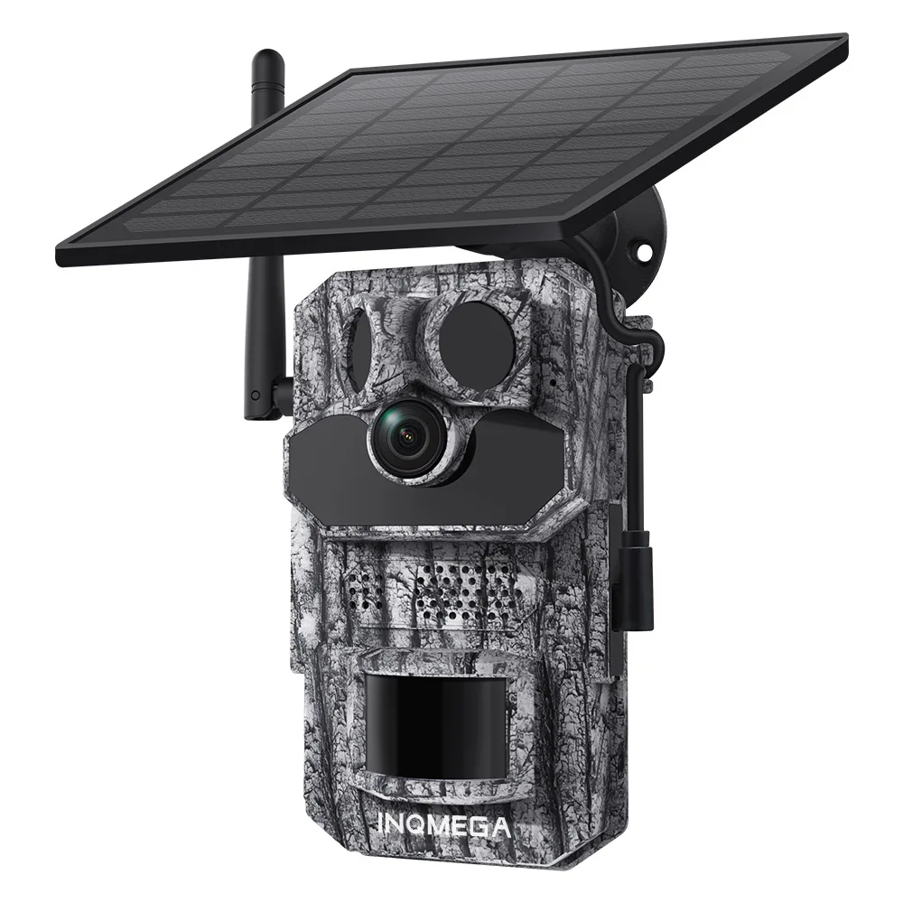 HD 4K Solar 4G Smart GPS Positioning Hunting Camera Waterproof Animal Camera Support Outdoor Monitoring Temperature Detection hunting trail camera trail camera