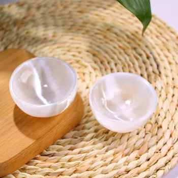 Selenite Jewelry Storage Bowl 5