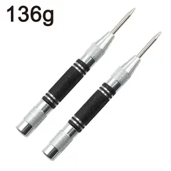 2-Piece Spring Action Automatic Center Punch and Glass Breaker Tool Set (128mm 2pc set)