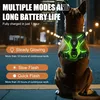 LED Glowing Luminous Dog Harnesses Essential for Dog Walking Safety at Night Dog Vest with Three LED Light Modes Rechargeable 2