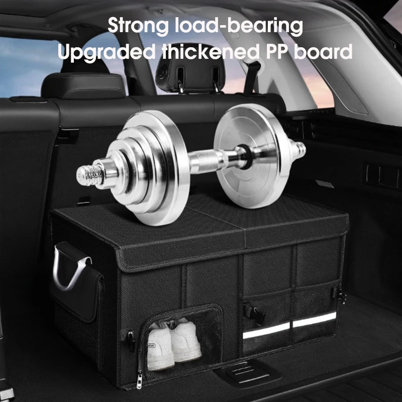 Waterproof Foldable Trunk Storage Box - Large-Capacity Portable Car Organizer