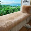 Hot Selling Window Mat, Plush Balcony Mat Window Sill Mat Carpet Thick Anti Slip Bedside Blanket Solid Plush Soft Cushion Chair 6
