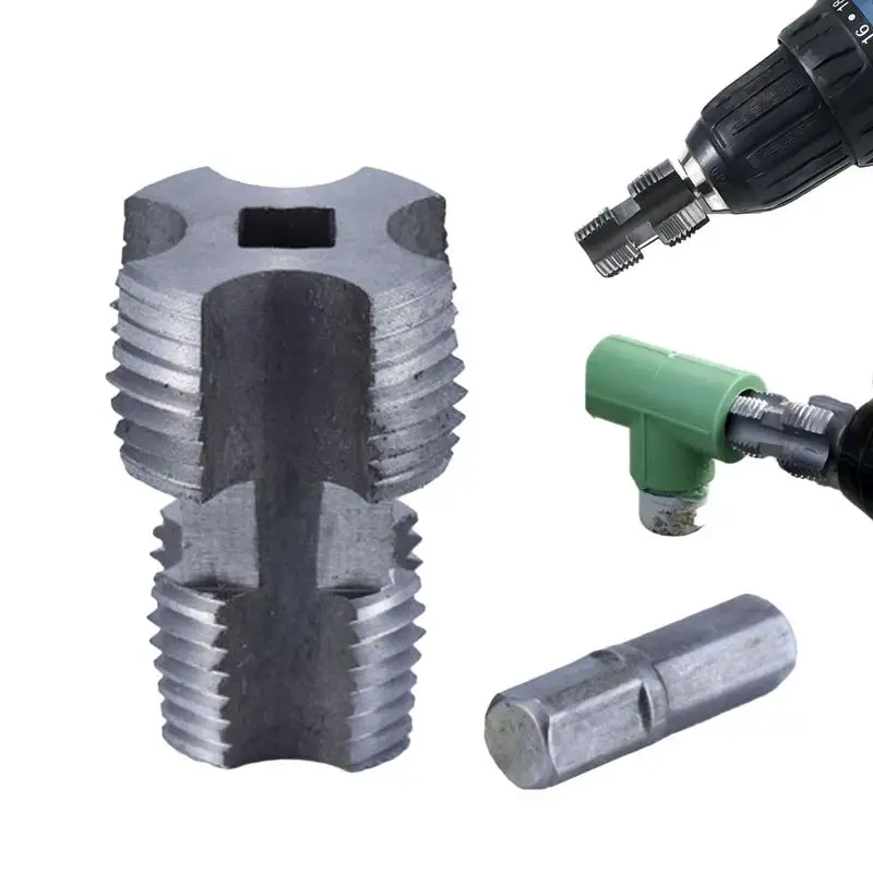 Thread Maker Tool Inner Pipe Threader 1/2 Inch 3/4 Inch Reusable Manual Threading Tool