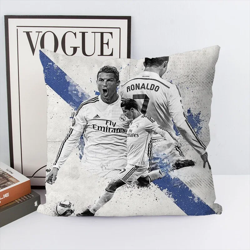 Cr7 Cristiano Ronaldo Pillow Cases Decorative Pillows Covers Pillowcases 45x45 Pillowcase Cushion Cover 45x45 Sofa Cushions Body