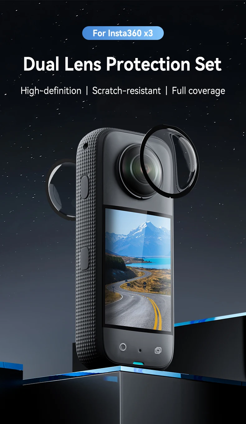 Lens Protective Cover For X3 Camera Lens Cap Screen Protector Lens Guards For