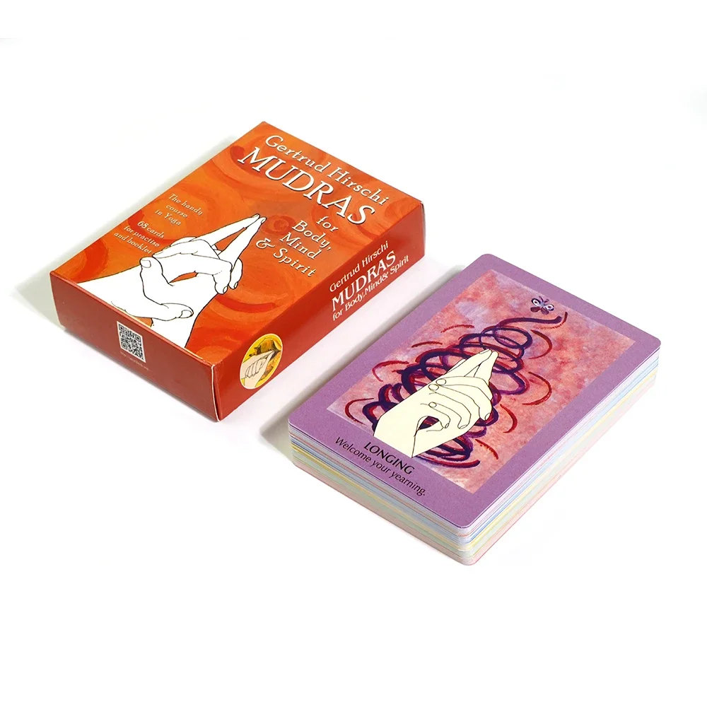 Mudras For Body Mind And Spirit The Handy Course In Yoga With 68 Cards For Practice Cards Tarot Card 6