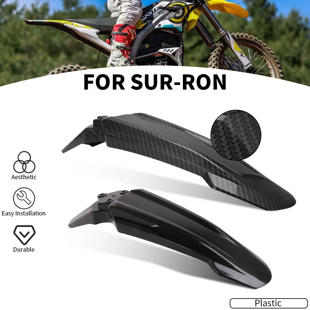Garde-boue arrière avant plus long en plastique modifié pour motos universelles pour vélo électrique SURRON sur-ron Dirt Pit e-bike