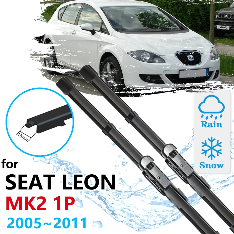 Limpiaparabrisas delanteros válidos para SEAT LEON II | 1P | 2005-2012  [26/26]