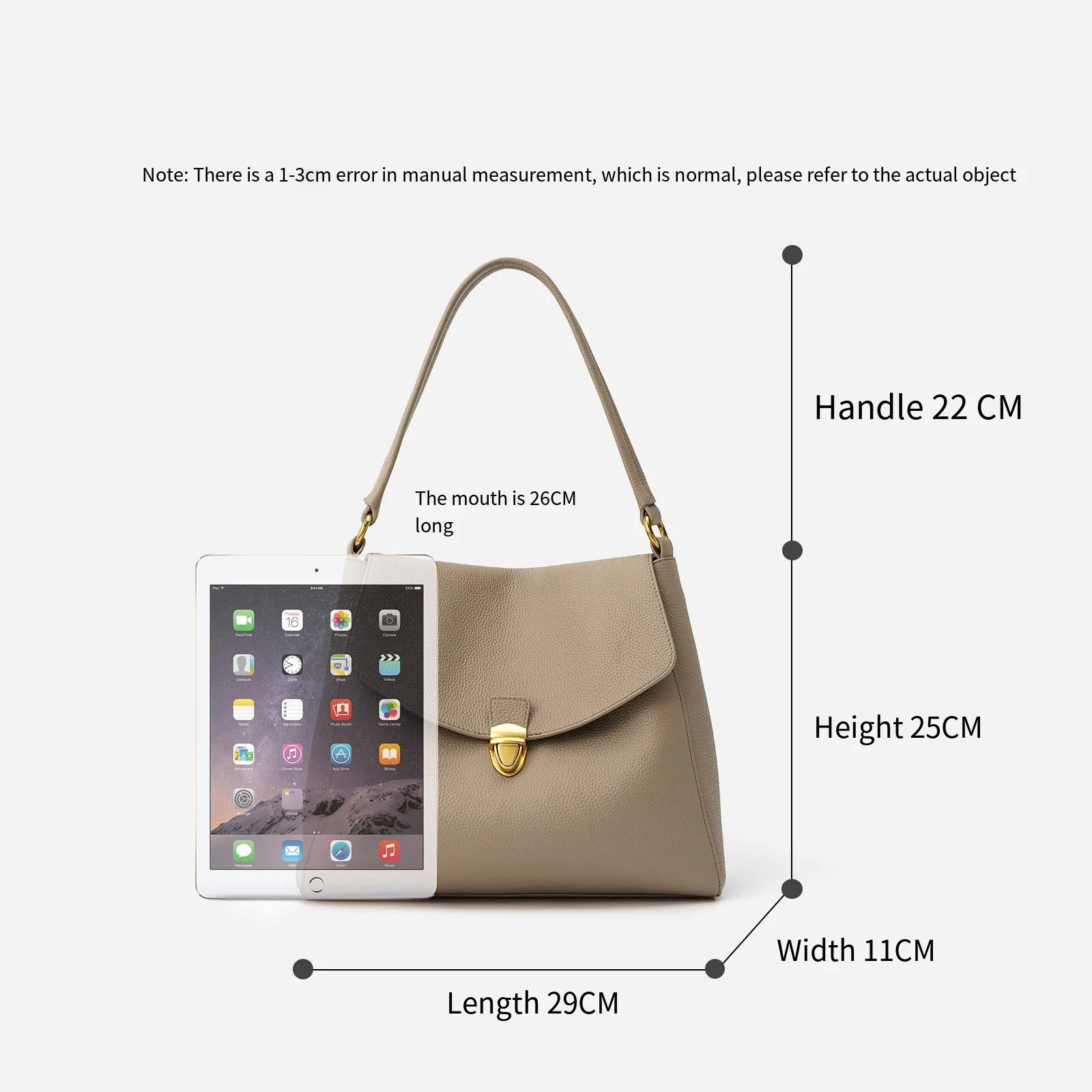 100% Genuine Leather Women Shoulder Crossbody Bag new Tote bag luxury designer  large bag single underarm women's bagOffcie Ladi