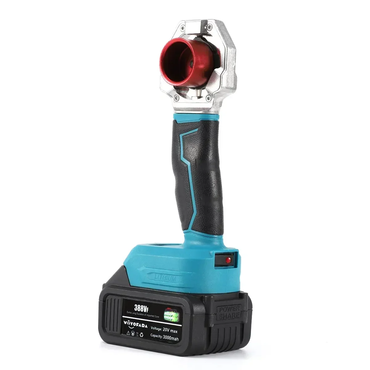 Cordless PPR Water Pipe Melter Rechargeable Hot Melt Machine Plastic Welding Machine w/ Replacement Heads For Makita 18V Battery 6