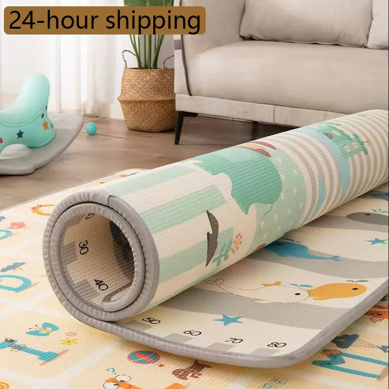 NewNontoxicEnvironmentallyFriendlyThickBabyCrawlingPlayMatsFoldingMatCarpetPlayMat