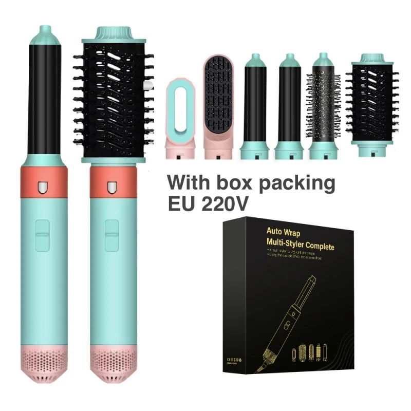 New home 6 in 1 multi Styler hair dryer for hair 6 in 1 Hair Styler with curling barrel hot air brush styling tool 3