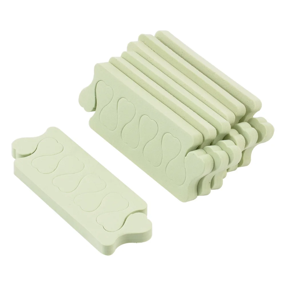 20pcs/lot Soft Sponge Nail Art Toe Finger Separator Nail Painting Finger Care Dividers UV Gel Polish Beauty Tools nail art tools toe separators toe corrector toe spreader finger toe separator