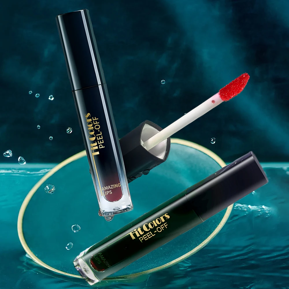 Long-Lasting Peel Off Lip Tint, Natural Finish, Non-Sticky, Suitable For All Skin Types, Red Hue 5