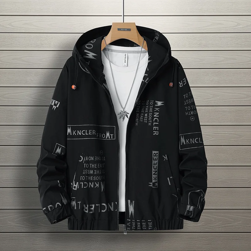 

Men Waterproof Jackets Hooded Coats Male Outdoor Outwears Windbreaker Windproof Spring Autumn Jacket Fashion Clothing Coat