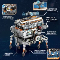 1378PCS Remote Control Eight Arm Walking Robot Model Bricks Aerospace Series Technology Building Blocks Kids Toys Birthday Gifts 5