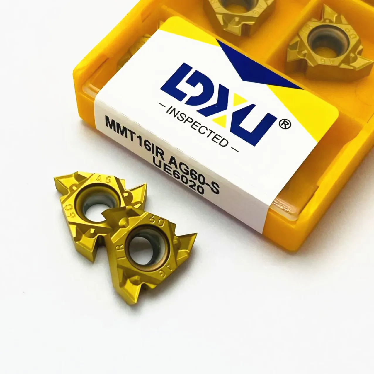 하이 퀄리티 카바이드 인서트 나사산 공구, MMT 16ER 16IR AG60-S VP15TF UE6020 US735, MMT16ER AG60-S 선반 부품 공구, 10 개