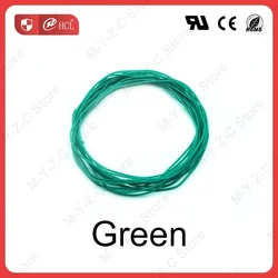 Ultra Soft Heat - Resistant Silicone Wire - High Temperature Flexible Copper Connector - 20 AWG (Green)