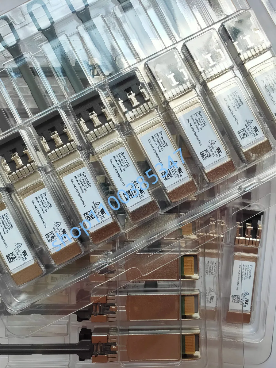 Brocade 57-1000487-01/SWL XBR-000192/193 16G-SW-SEC G610 16G FC SFP+ 850NM 100M Brocade 16g Fiber Optical Module/16g Transceiver