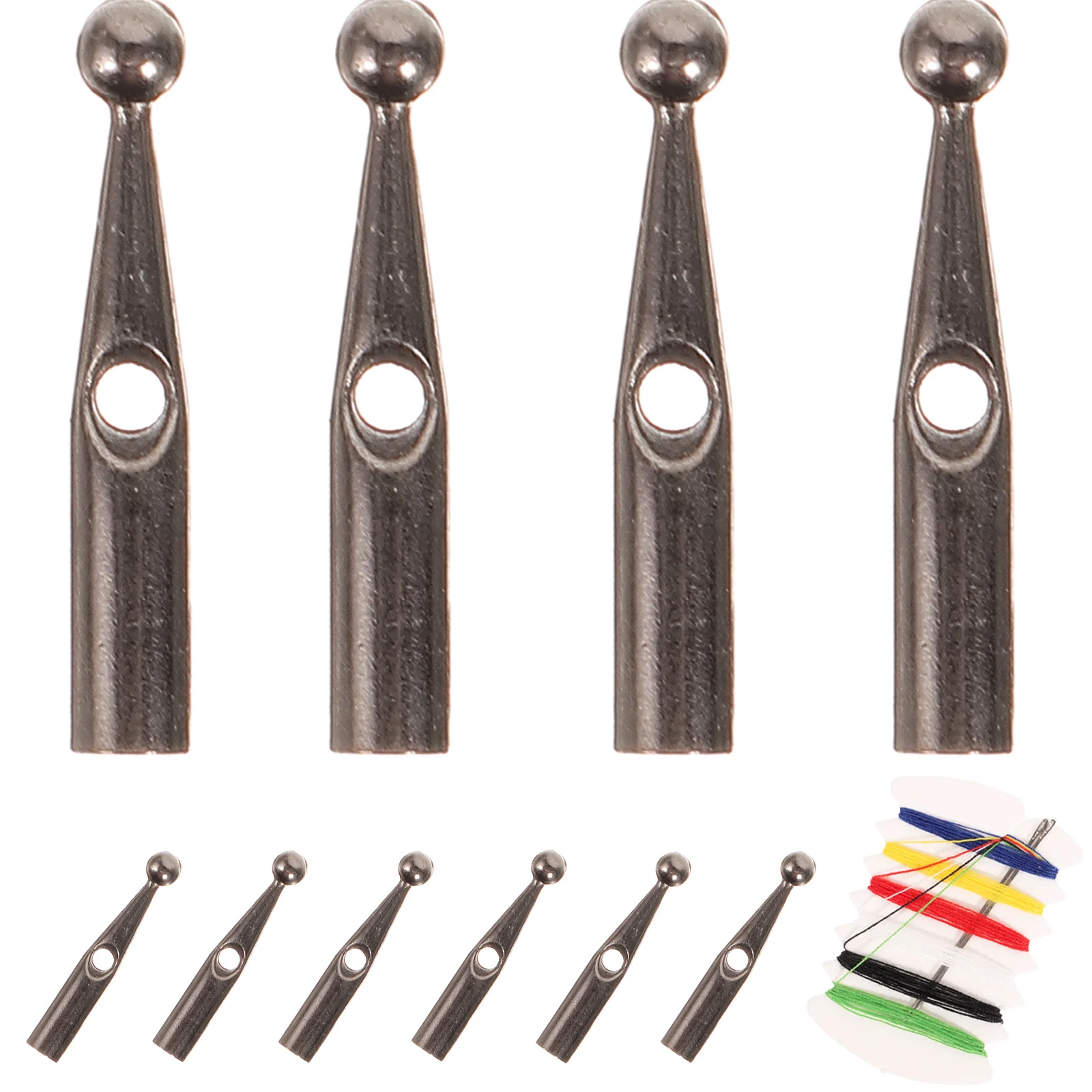 Outdoor Umbrella Accessories Umbrella Bone Covers 10 Pcs Umbrella Tail Beads Long Handle Repair Parts Accessories Bone Covers for Folding