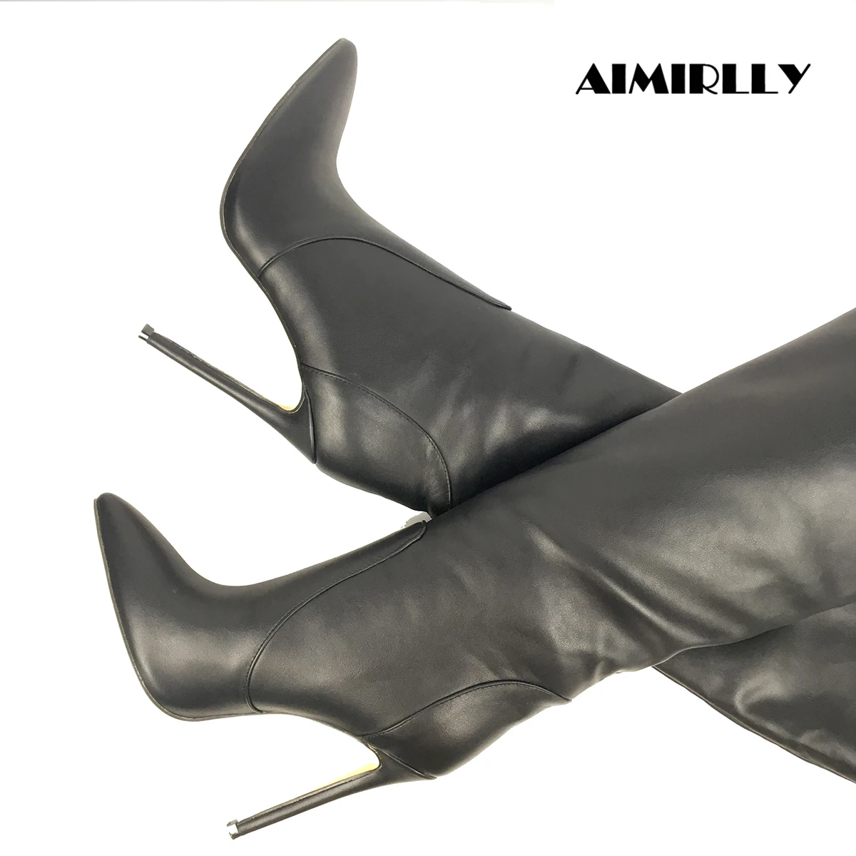 schwarze stiefel damen kniehoch