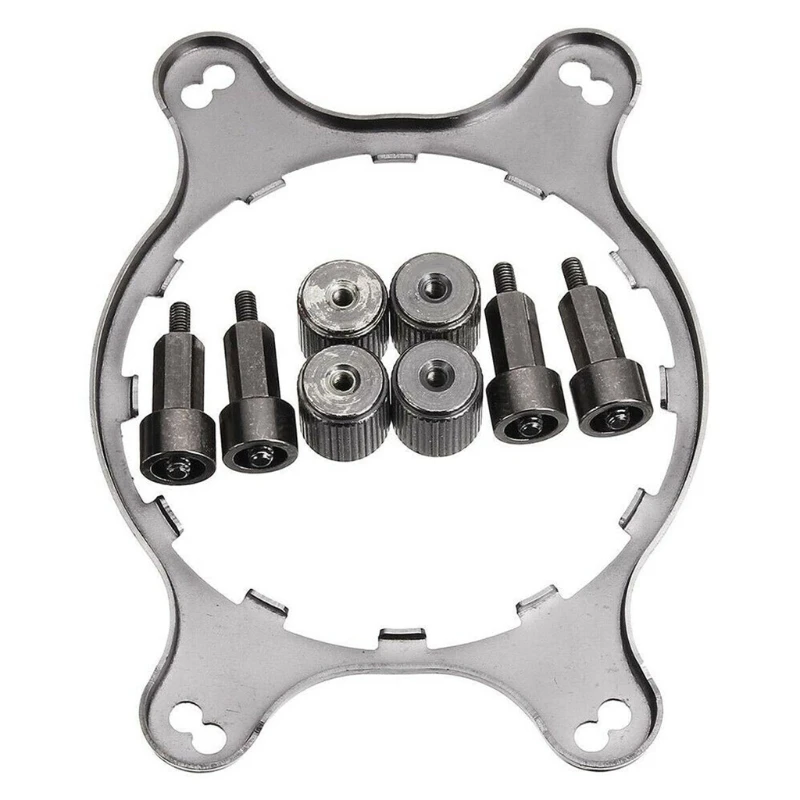 Cooling Kit Suporte para Cpu Fan Dissipador de Radiador Mount Refrigeração do Computador Placa Traseira Am4 - Imagem 6