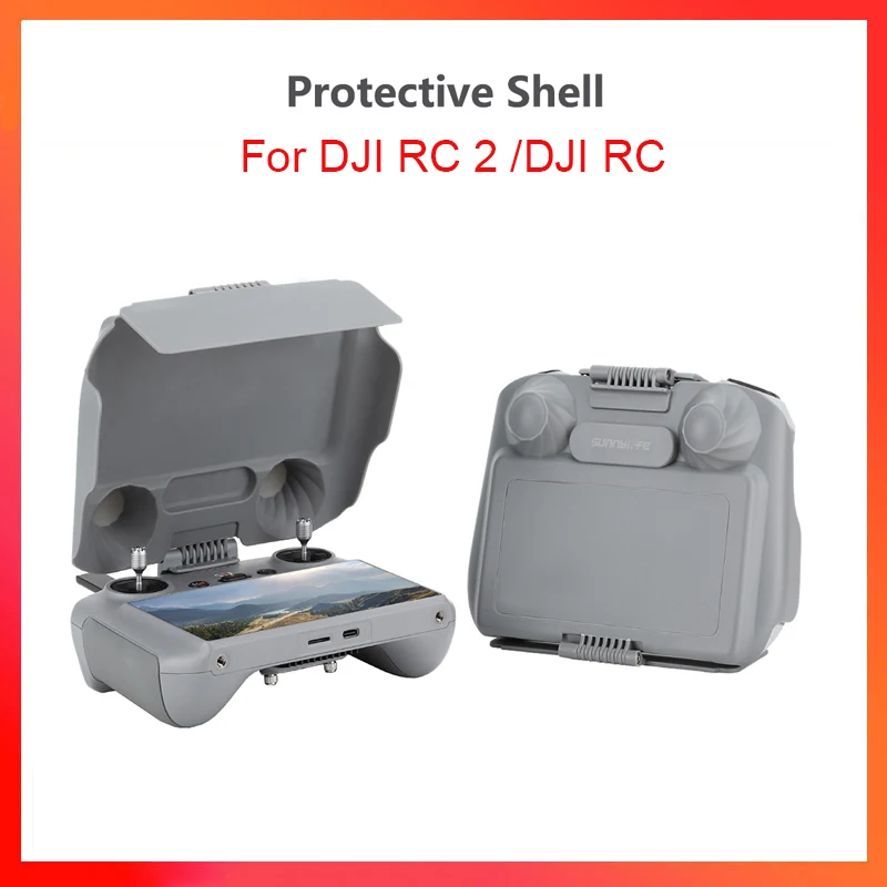 

Sunnylife 2 в 1 защитный чехол для экрана для DJI Air 3/Mini 3 Pro/RC 2 дистанционное управление Солнцезащитный Козырек защитный чехол