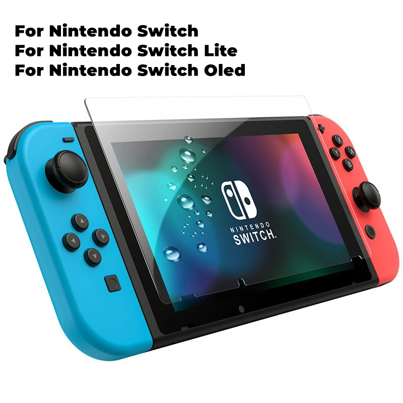 Pellicola In Vetro Temperato Per Nintendo Switch Hd Protector Screen Ns Ultra-Sottile Protettiva Per Switch Lite Oled Ns Accessori Film