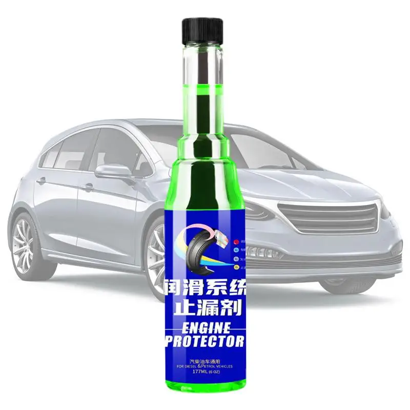 

Auto Engine Oil Leak Repair Engine Oil Burning Leak Repair Additive Recover Elasticity Leak Stop Agent Seal Activator Reduce Oil