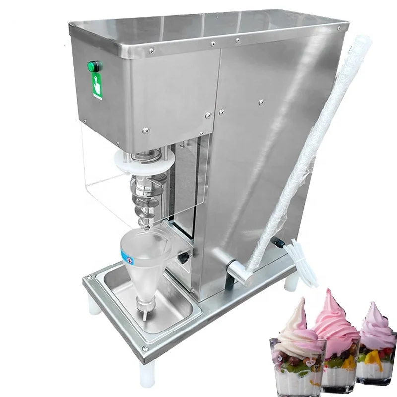  Kolice commercial milkshake ice cream blending machine,gelato ice  cream mixing machine,frozen yogurt gelato ice cream blender,swirl ice cream  machine: Home & Kitchen